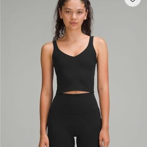 Lululemon athletica Align Tank Top in Black